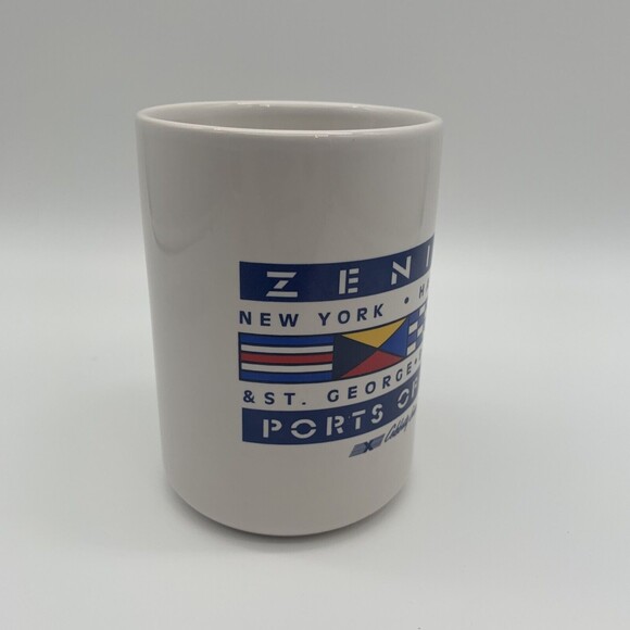 Celebity Cruises Zenith Ship Coffee Tea Mug Ports of Call New York Bermuda Vtg - Picture 5 of 12